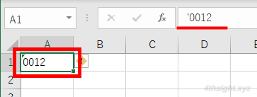 Excel（エクセル）で数値や＠などを文字列として入力する方法